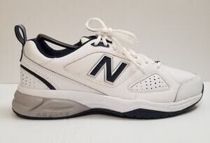 New Balance 623 MX623WN White Navy Blue Gray Sneakers Shoes Mens Size 7.5 D